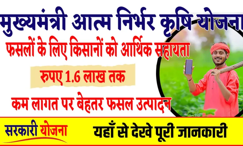 Atma Nirbhar Krishi Yojana